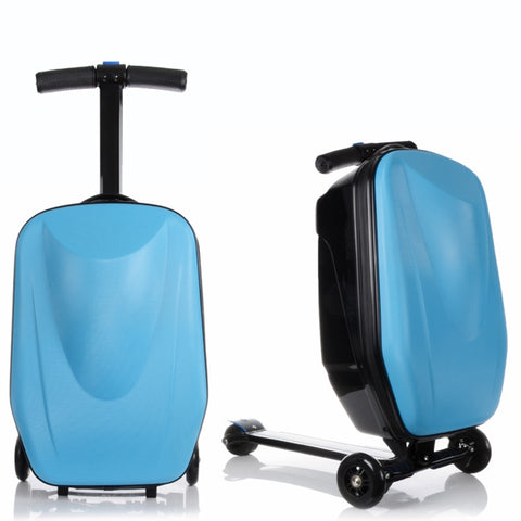 Luggage With Kid Scooter