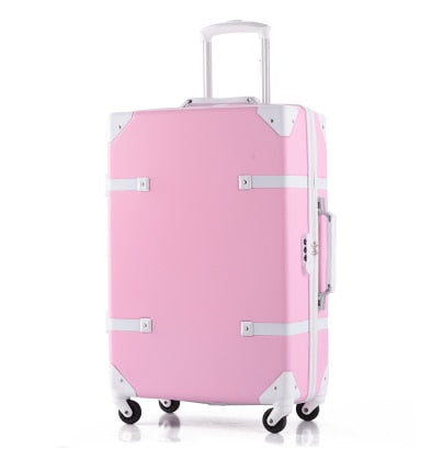 Vintage Rolling Luggage