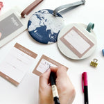 Luggage Tag Fashion Map