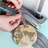 Luggage Tag Fashion Map