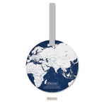 Luggage Tag Fashion Map