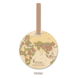 Luggage Tag Fashion Map