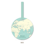 Luggage Tag Fashion Map