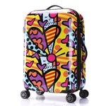 Color Stitching Travel Suitcase