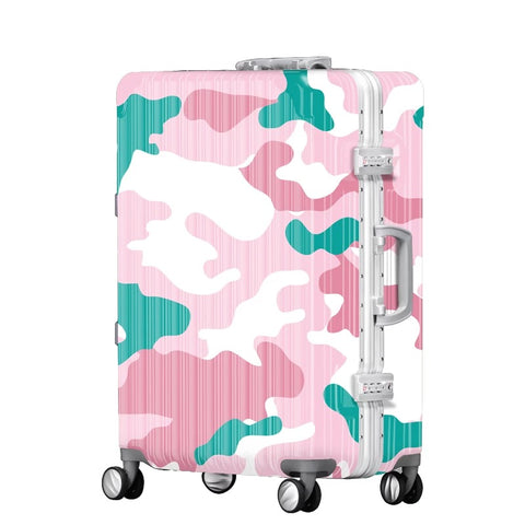 Camouflage Printing Rolling Luggage