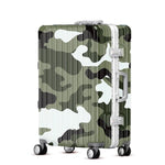 Camouflage Printing Rolling Luggage