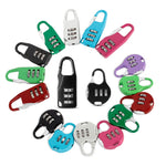Luggage Security Password Lock 3 Digit Combination