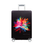 World Map Luggage Protector