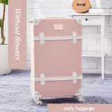 Vintage Rolling Luggage Set