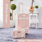 Vintage Rolling Luggage Set