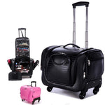 Women Makeup Rolling Luggage