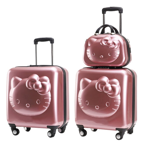 Hello Kitty Lovely Trolley Suitcase