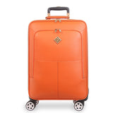 Genuine Leather Rolling Luggage