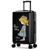 Personality Cute Trolley Suitcase