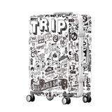 Graffiti Personality Rolling Luggage