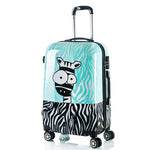 Unisex Cartoon Rolling Luggage