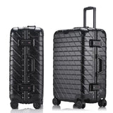 Unisex ABS+PC Aluminium frame TSA Rolling Luggage