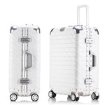 Unisex ABS+PC Aluminium frame TSA Rolling Luggage