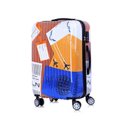 Rolling Luggage Retro