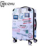 Rolling Luggage Retro