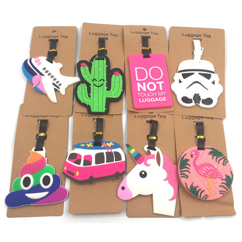 Cartoon Luggage Tags