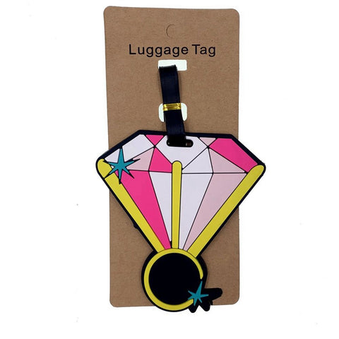 Creative Kawaii Diamond Luggage Tags