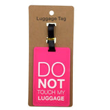 Cartoon Ice Cream Cake Luggage Tag