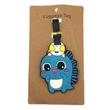 Cartoon Ice Cream Cake Luggage Tag