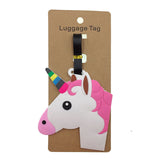 Cartoon Ice Cream Cake Luggage Tag