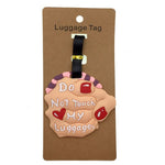 Cartoon Ice Cream Cake Luggage Tag