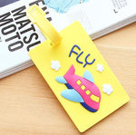 Cartoon Ice Cream Cake Luggage Tag