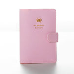 Bowknot Buckles Passport Holder